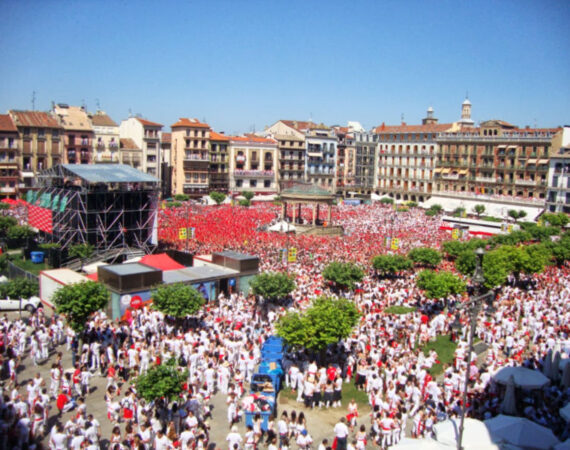 Sobrevivir a los sanfermines siendo celíaco