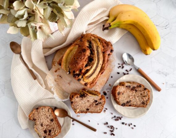 Pan de Plátano sin gluten