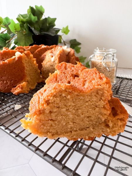 Bundt cake de almendras y mascarpone sin gluten