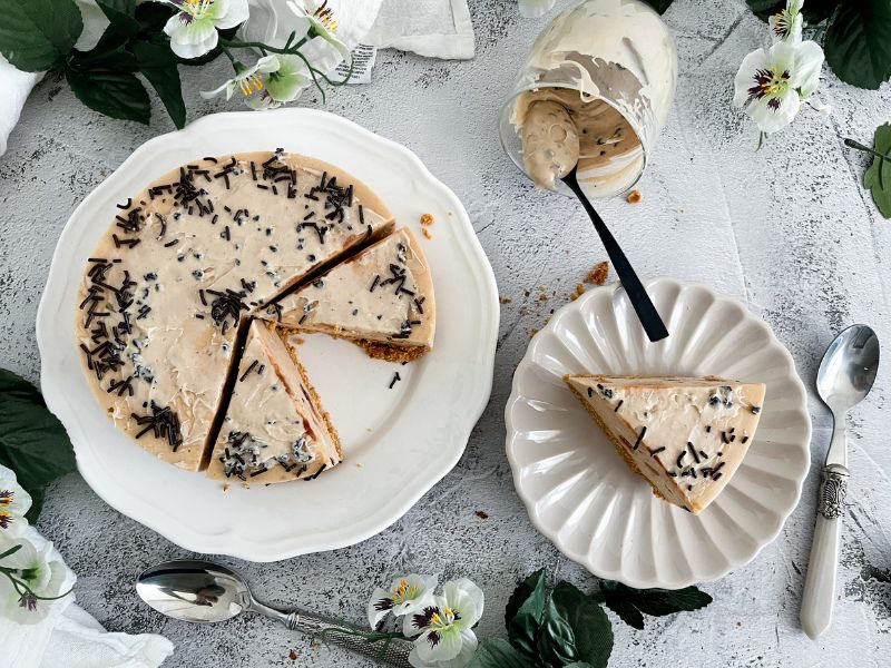 Tarta de queso cookies and cream