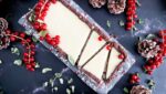 Tarta de chocolate blanco sin gluten