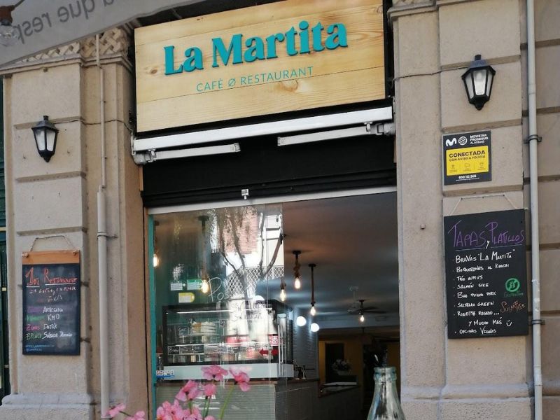 Restaurante 100% sin gluten La Martita Barcelona